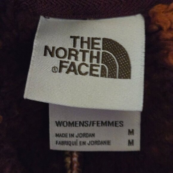 The North Face Campshire 2.0 Fleece Vest Garnet Red California Geo Print Size M - Picture 7 of 10